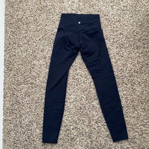 Lululemon high waisted size 4 black leggings